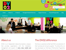 Tablet Screenshot of dv02.co.uk
